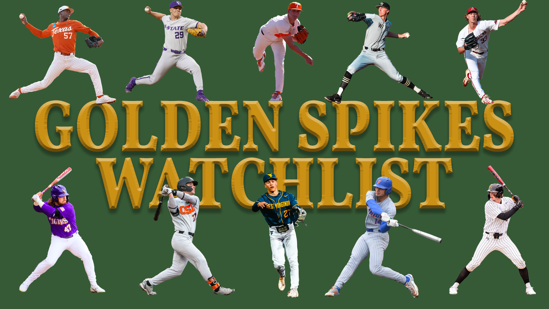 Golden Spikes Watch List: Overview of the preseason favorites